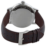 Tissot T Classic Dream Quartz White Dial Brown Leather Strap Watch for Men - T129.410.16.013.00 Authentic Buy Shop Now