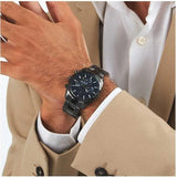 Maserati Attrazione Chronograph Blue Dial Grey Steel Strap Watch for Men - R8853151012 Authentic Buy Shop Now