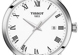 Tissot T Classic Dream Quartz White Dial Brown Leather Strap Watch for Men - T129.410.16.013.00 Authentic Buy Shop Now