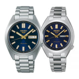 Seiko 5 Sports Automatic Blue Dial Silver Steel Strap Watch for Men - SRPL55K1 Authentic Buy Shop Now