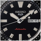Seiko 5 Sports SKX Automatic Black Dial Silver Steel Strap Watch for Men - SRPL85K1 Authentic Buy Shop Now
