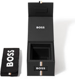 Hugo Boss Hero 2.0 Chronograph Black Dial Silver Steel Strap Watch for Men - 1514267 Authentic Buy Shop Now