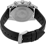 Emporio Armani Racer Chronograph Silver Dial Black Leather Strap Watch for Men - AR11677 Buy Now By Emporio Armani