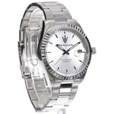 Maserati Competizione Silver Dial Silver Steel Strap Watch for Men - R8853100045 Authentic Buy Shop Now