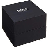 Hugo Boss Integrity Chronograph Black Dial Black Leather Strap Watch for Men - 1513777 Authentic Buy Shop Now