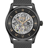 Hugo Boss Principle Skeleton Grey Dial Grey Mesh Strap Watch for Men - 1514255 Authentic Buy Shop Now