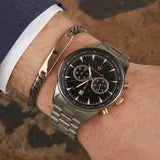 Maserati Tradizione Chronograph Black Dial Black Steel Strap Watch for Men - R8873646001 Authentic Buy Shop Now