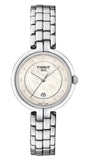 Tissot T-Lady Flamingo Diamonds Mother of Pearl Dial SIlver Steel Strap Watch for Women - T094.210.11.116.02 Authentic Buy Shop Now