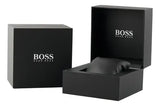 Hugo Boss Taper Chronograph Black Dial Black Steel Strap Watch for Men - 1514088 Authentic Buy Shop Now
