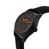 Seiko 5 Sports Flieger Pilot Automatic Black Dial Black Nylon Strap Watch for Men - SRPH33K1 Authentic Buy Shop Now