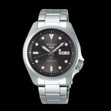 Seiko 5 Sports Automatic Grey Dial Silver Steel Strap Watch for Men - SRPE51K1 Authentic Buy Shop Now