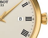 Tissot Classic Dream Ivory Dial Brown Leather Strap Watch for Men - T129.410.26.263.00 Authentic Buy Shop Now