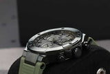 Tissot T Race Chronograph Black Dial Green Rubber Strap Watch for Men - T141.417.37.061.02 Buy Now By Tissot