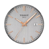 Tissot PR 100 Quartz Silver Dial Black Leather Strap Watch for Men - T150.410.16.031.00 Authentic Buy Shop Now