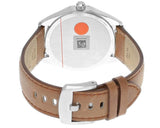 Tissot PRC 100 Solar Quartz Silver Dial Brown Leather Strap Watch for Men - T151.422.16.031.00 Authentic Buy Shop Now