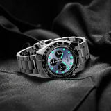 Seiko Prospex Speedtimer 41.4 Solar Chronograph Blue Dial Silver Steel Strap Watch for Men - SSC935 Buy Now By Seiko