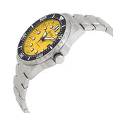 Citizen Mechanical Automatic Yellow Dial Silver Steel Strap Watch for Men - NJ0170-83Z Buy Now By Citizen