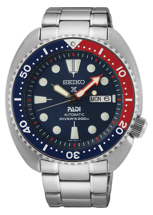 Seiko Prospex PADI Special Edition Automatic Blue Dial Silver Steel Strap Watch for Men - SRPE99 Buy Now By Seiko