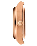 Tissot PRX Diamonds Rose Gold Dial Rose Gold Steel Strap Watch for Women - T137.010.33.506.00 Authentic Buy Shop Now