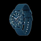 Hugo Boss Admiral Chronograph Blue Dial Blue Nylon Strap Watch for Men - 1513919 Authentic Buy Shop Now
