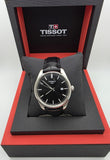 Tissot PR 100 Black Dial Black Leather Strap Watch for Men - T150.410.16.051.00 Authentic Buy Shop Now