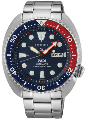Seiko Prospex Sea Padi Blue Dial Silver Steel Strap Watch for Men - SRPE99K1 Authentic Buy Shop Now