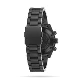 Seiko Prospex Speedtimer The Black Series Limited Edition Black Dial Black Steel Strap Watch for Men - SSC917 Authentic Buy Shop Now