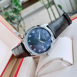 Tissot T-Sport Gent XL Blue Dial Brown Leather Strap Watch for Men - T116.410.16.047.00 Authentic Buy Shop Now