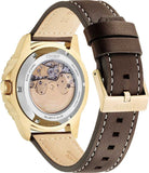 Citizen Mechanical Automatic Green Dial Brown Leather Strap Watch for Men - NJ0173-18X Buy Now By Citizen