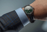 Seiko Presage Cocktail Time Automatic Green Dial Brown Leather Strap Watch for Men - SRPD37J1 Authentic Buy Shop Now