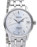 Seiko Presage Cocktail Time Automatic Ice Blue Dial Silver Steel Strap Watch for Men - SRPE19J1 Authentic Buy Shop Now