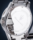 Maserati Competizione Green Dial Silver Steel Strap Watch for Men - R8853100038 Authentic Buy Shop Now