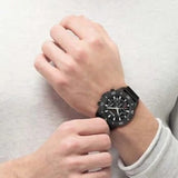 Hugo Boss Admiral Chronograph Black Dial Black Nylon Strap Watch for Men - 1513918 Authentic Buy Shop Now