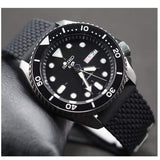 Seiko 5 Sports SKX Series Automatic Black Dial Black Silicone Strap Watch for Men - SRPD65K2 Authentic Buy Shop Now