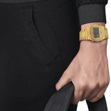 Tissot PRX Digital Quartz Gold Dial Gold Steel Strap Watch for Men - T137.463.33.020.00