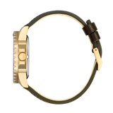 Citizen Mechanical Automatic Green Dial Brown Leather Strap Watch for Men - NJ0173-18X Buy Now By Citizen