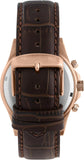 Maserati Competizione Chronograph Brown Dial Brown Leather Strap Watch for Men - R8871600001 Authentic Buy Shop Now