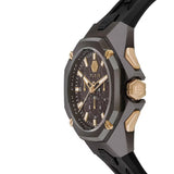 Philipp Plein Octagon Black Dial Black Silicone Strap Watch for Men - PWTBA0323 Authentic Buy Shop Now