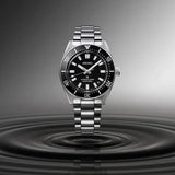 Seiko Prospex 1965 Heritage Divers Automatic Black Dial Silver Steel Strap Watch for Men - SPB453J1 Authentic Buy Shop Now