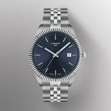 Tissot Ballade Quartz Blue Dial Silver Steel Strap Watch for Men - T156.410.11.041.00 Authentic Buy Shop Now