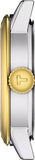 Tissot T Classic Dream Lady Silver Dial Two Tone Steel Strap Watch for Women - T129.210.22.031.00 Authentic Buy Shop Now