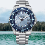 Citizen Mechanical Automatic Blue Dial Silver Steel Strap Watch for Men - NJ0178-81M Buy Now By Citizen