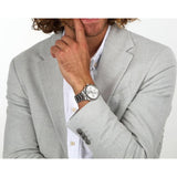 Maserati Competizione Chronograph Silver Dial Silver Steel Strap Watch for Men - R8853100041 Authentic Buy Shop Now