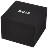 Hugo Boss Taper Chronograph Black Dial Black Leather Strap Watch for Men - 1514085 Authentic Buy Shop Now