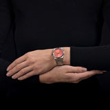Tissot PRX Quartz Red Dial Silver Steel Strap Watch for Women - T137.210.11.421.00 Authentic Buy Shop Now