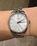 Tissot PR 100 Quartz Silver Dial Silver Steel Strap Watch for Women - T150.210.11.031.00 Authentic Buy Shop Now