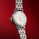 Seiko Presage Cocktail Time Skydiving Automatic Diamonds Mother of Pearl Dial Silver Steel Strap Watch for Women - SRE009J1 Authentic Buy Shop Now