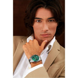 Maserati Attrazione Chronograph Green Dial Silver Steel Strap Watch for Men - R8853151011 Authentic Buy Shop Now