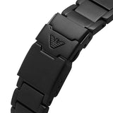 Emporio Armani World Explorer Black Dial Black Steel Strap Watch for Men - AR11398 Buy Now By Emporio Armani