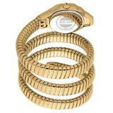 Just Cavalli Glam Evo 4 Green Dial Gold Steel Strap Watch for Women - JC1L229M0035